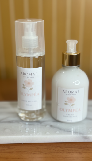 Kit Olympea – Body Splash & Creme Hidratante Aromaé