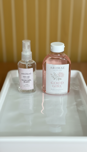 Kit Good Girl - Óleo Bifásico e Perfume Capilar Aromaé